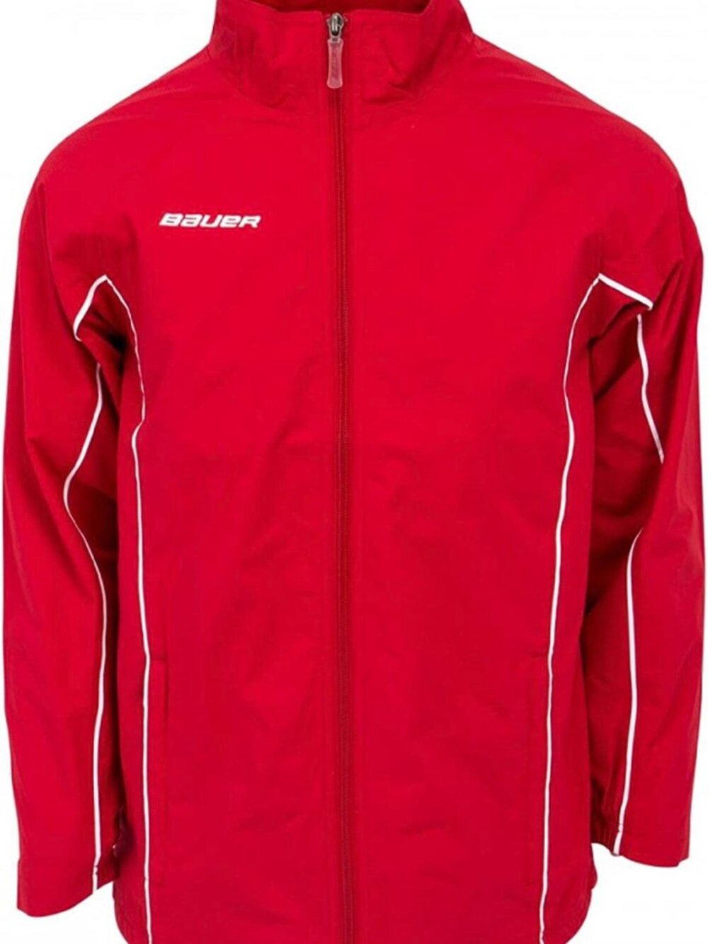 Bauer Men’s Red Lightweight Warmup jacket Coach XXL